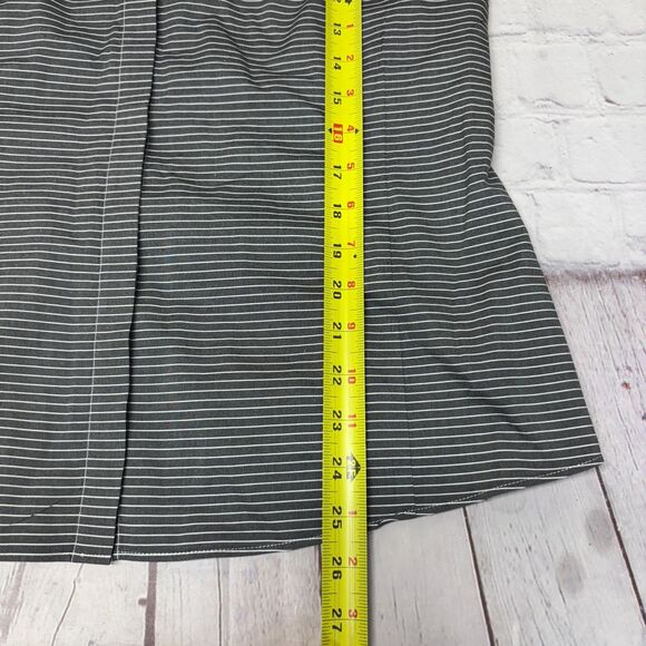 Lafayette 148 Women Long Sleeve Button Shirt Top Blouse Size 12 Stripes D054 -9 - Picture 4 of 15